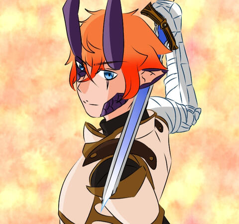 Another one of my friend's OCs (named Max)